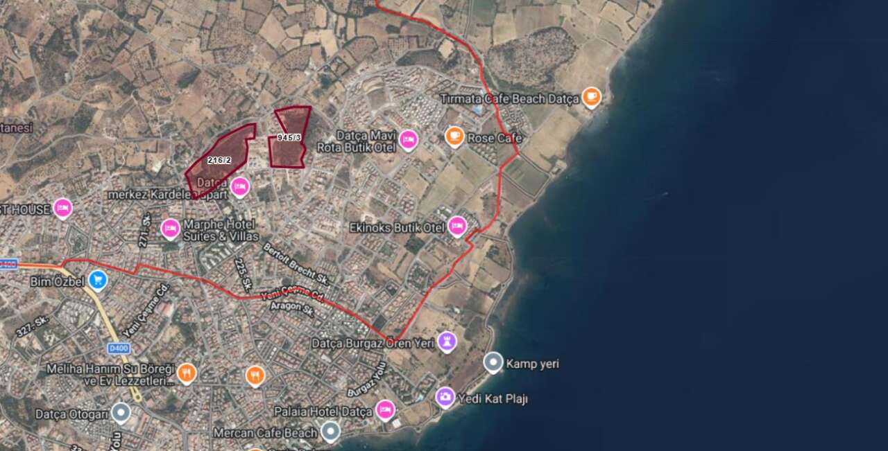 SGK'dan Datça'da Denize Yakın Konumda 600 Milyonluk Dev Arsa Satışı 6